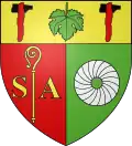 Blason de Saint-Aubin-de-Lanquais