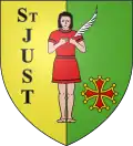 Blason de Saint-Just