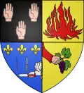 Blason de Saint-Laurent-d'Agny