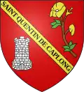 Blason de Saint-Quentin-de-Caplong