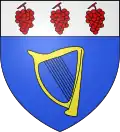 Blason de Sainte-Cécile-les-Vignes