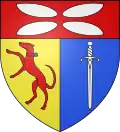 Blason de Sarremezan