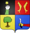 Blason de Taillecourt