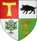 Blason de Tellecey
