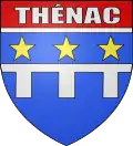 Blason de Thénac