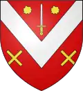 Blason de Vaucourt