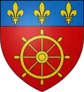 Blason de Villeneuve-les-Corbières.