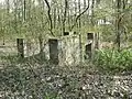 Bunker souterrain allemand situé à côté de l'ancien camp.