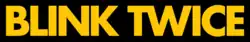 Description de l'image Blink Twice logo.png.