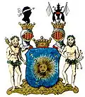 Blason du baron von Blixen-Finecke.