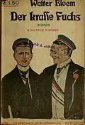 Couverture de Der krasse Fuchs (de) de Walter Bloem (de) réalisée par Ernst Heilemann.