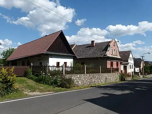 Maisons de la rue Jana Žižky.