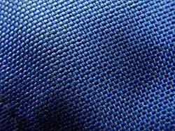 Tissu bleu en Cordura