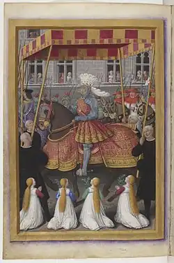 Entrée de Louis XII à Gênes, fol. 22v.