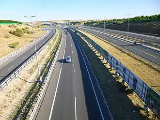 Image illustrative de l’article Autoroute espagnole M-50