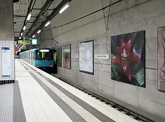 Image illustrative de l’article Bockenheimer Warte (métro léger de Francfort)