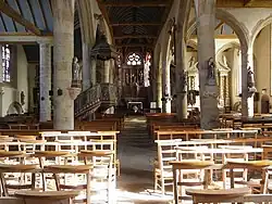 Intérieur de l'église.