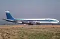 Boeing 707 d'El Al à Rome en 1980.