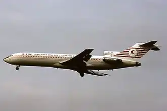 TC-JBR, l'appareil impliqué dans l'accident, ici en septembre 1981.