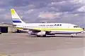 Boeing 737-200 F-GHXK aux couleurs d'EAS Europe Airlines en 1993