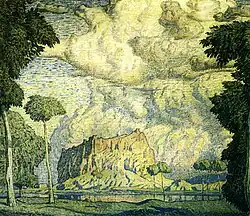 Paysage tropical, Bogaïevsky, 1906.