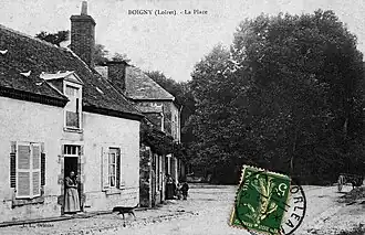 La future place des Chevaliers de St-Lazare vers 1910
