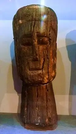 Offrande en bois de chêne, vers -80.