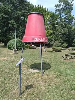 Abri-livres à La Tronche (Isère)