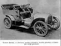 Bolide 12 HP de 1907.