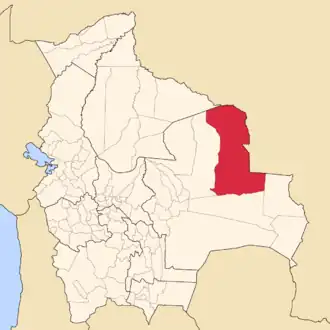 Province de José Miguel de Velasco