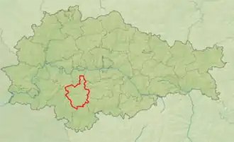 Localisation de Raïon de Bolchoïe Soldatskoïe