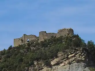 Le château de Boltaña.