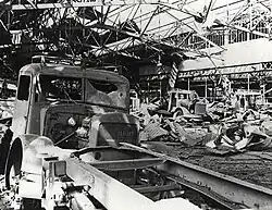 Bombardements sur les usines de Vénissieux au printemps 1944.