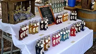 Bonbons, limonade et sirops