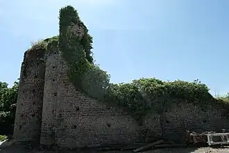 L'angle du croisillon nord.