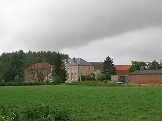 Ancien palais abbatial de Boneffe.