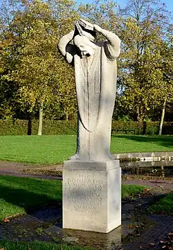 Sculpture de Gerrit Bolhuis : Boniface de Mayence.