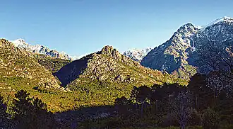 Partie du cirque de Bonifatu.