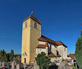L'église Saint-Lazare.