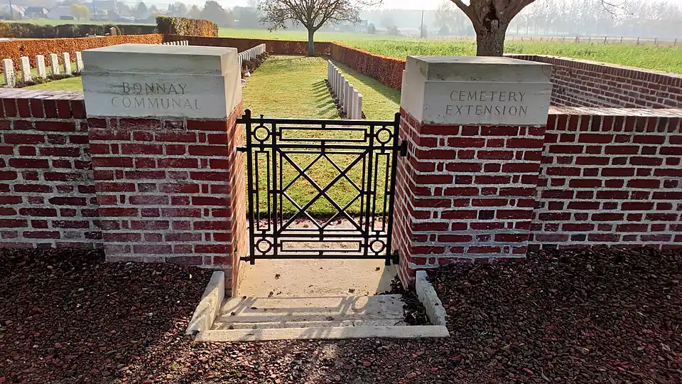 Cimetière militaire britannique.