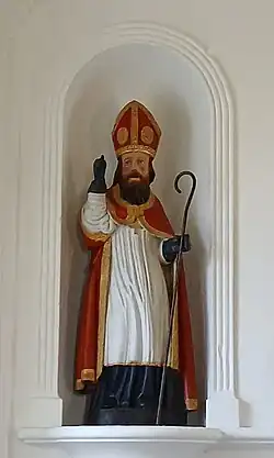 Saint Clair, premier évêque de Nantes.