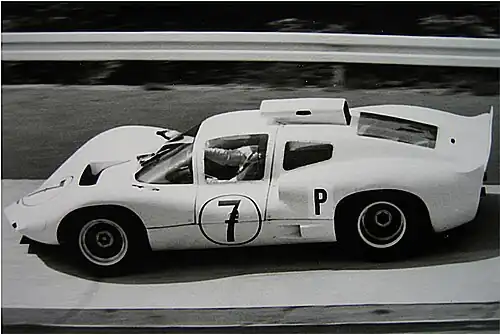 Joakim Bonnier en 1966 sur Chaparral