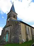 L'église Saint-Brice de Mesnil-sous-les-Côtes.