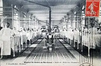 Salle des hommes (1900-1920).