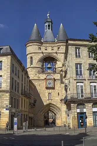 Grosse cloche, ancien beffroi de Bordeaux, XVe siècle.