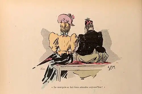 Le marquis se fait attendre aujourd'hui