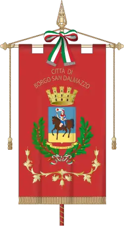 Drapeau de Borgo San Dalmazzo