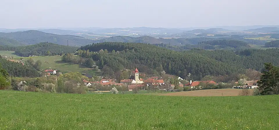 Panorama du village.