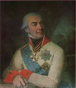 Portrait du Prince Grigory Semenovitch Volkonsky (1742-1824)
