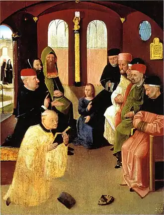 Le Christ parmi les docteurs (vers 1540)